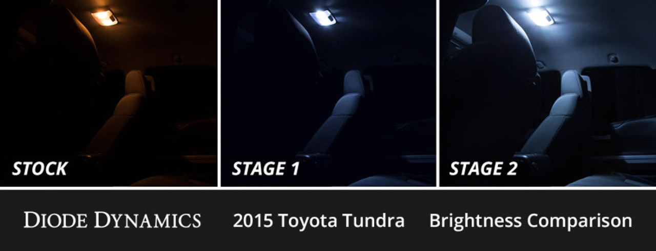 Diode Dynamics 14-18 Toyota Tundra Interior LED Kit Cool White Stage 2 - DD0574
