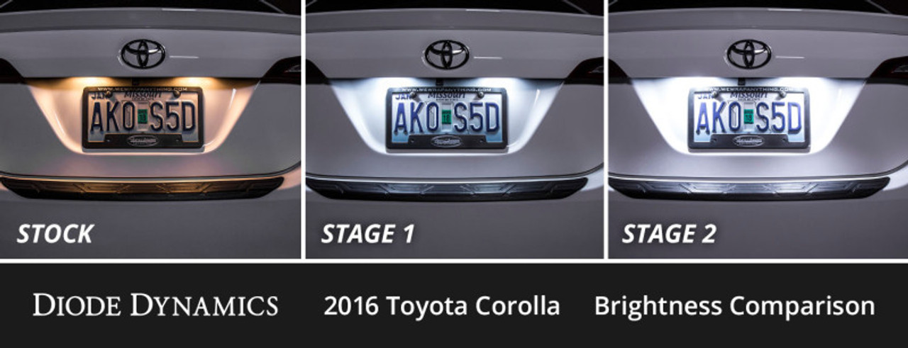 Diode Dynamics 14-22 Toyota Corolla Interior LED Kit Cool White Stage 1 - DD0581