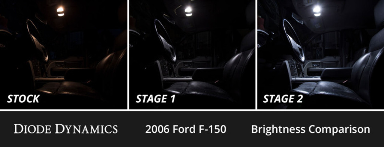 Diode Dynamics 04-08 d F-150 Interior LED Kit Cool White Stage 2 - DD0596