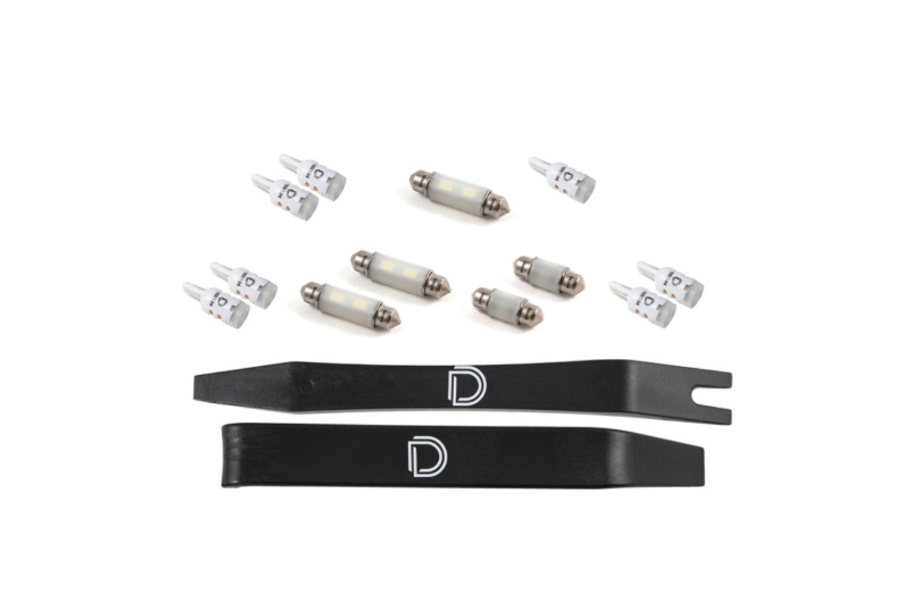 Diode Dynamics 08-16 d Super Duty F250/F350 Interior LED Kit Cool White Stage 2 - DD0600
