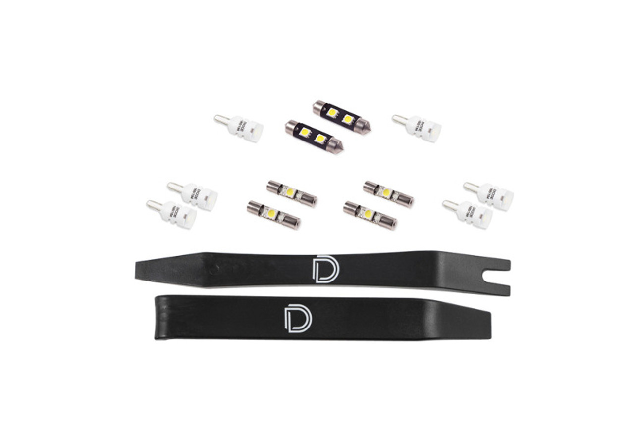 Diode Dynamics 94-04 d Mustang Interior LED Kit Cool White Stage 1 - DD0605