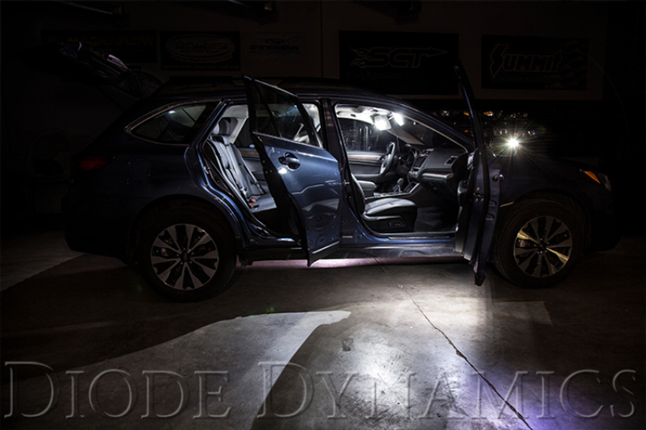 Diode Dynamics 15-19 Subaru Outback Interior LED Kit Cool White Stage 2 - DD0608