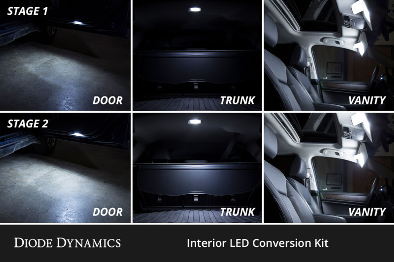 Diode Dynamics 2020+ Subaru Outback Interior LED Kit Cool White Stage 2 - DD0610