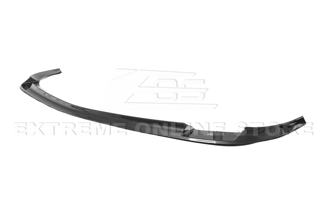 EOS ZR1 Style Front Splitter - Hydro-Dipped Carbon - C6 Corvette Base