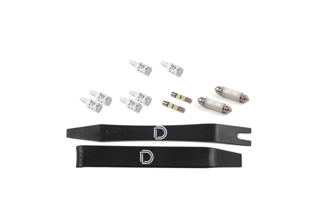 Diode Dynamics 06-10 Dodge Charger Interior LED Kit Cool White Stage 2 - DD0628