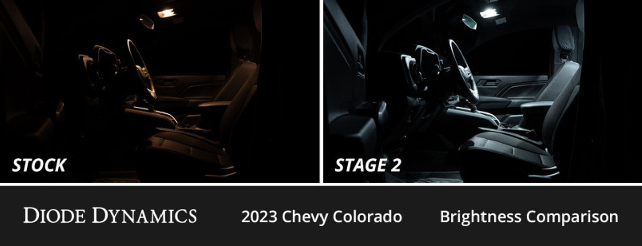 Diode Dynamics 2023+ Chevrolet Colorado Interior LED Kit Cool White Stage 1 - DD0635