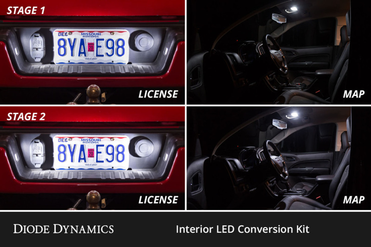 Diode Dynamics 2023+ Chevrolet Colorado Interior LED Kit Cool White Stage 2 - DD0636