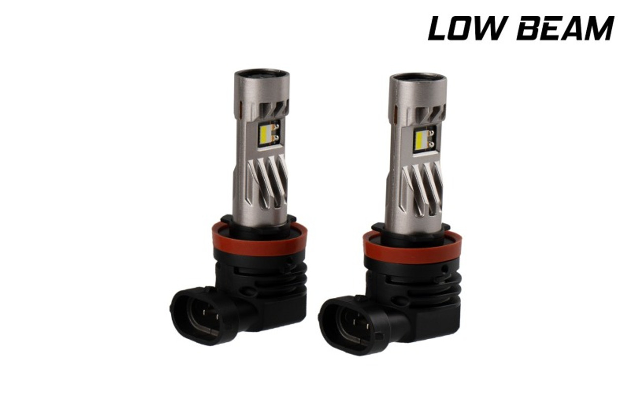 Diode Dynamics H11/H8/H9 White SL2 LED Bulbs with AntiFlicker Modules (pair) - DD0638P