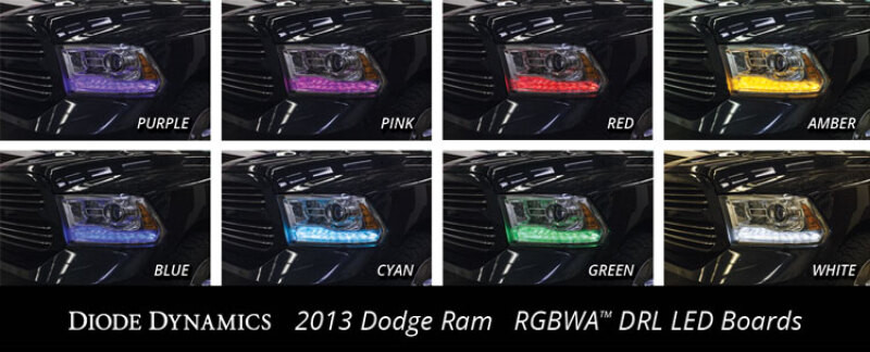 Diode Dynamics Ram RGBWA DRL LED Boards 13-16 Dodge - DD2014 User 7