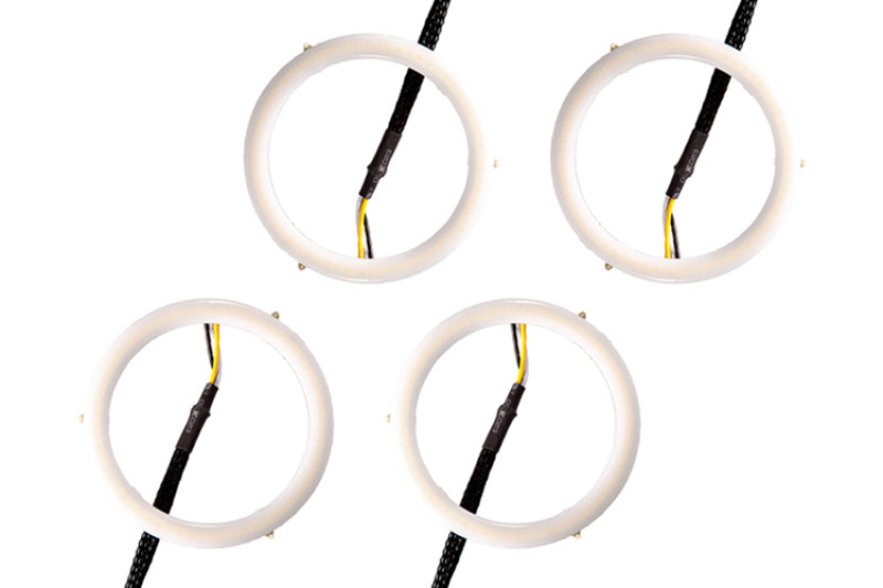 Diode Dynamics Halo Lights LED 70mm - Red Four - DD2048Q Photo - Primary