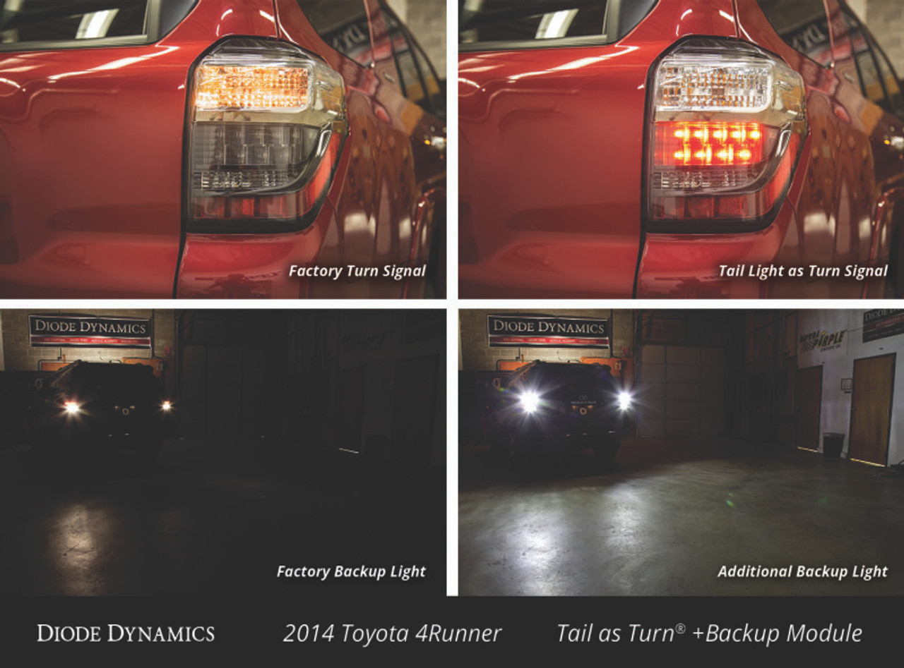 Diode Dynamics 14-21 Toyota 4Runner Tail as Turn Module +Backup Module (USDM) Module Only - DD3009