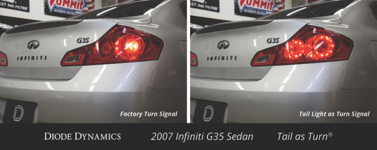 Diode Dynamics Infiniti G35/G37 Sedan/Q40 Tail as Turn Module (Pair) - DD3027