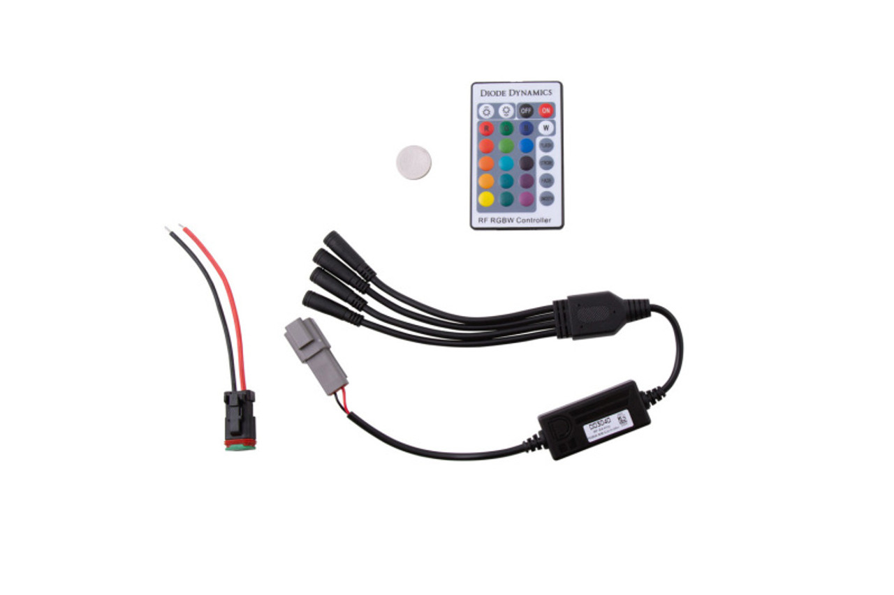 Diode Dynamics RGBW 24-Key M8 RF Controller - DD3040