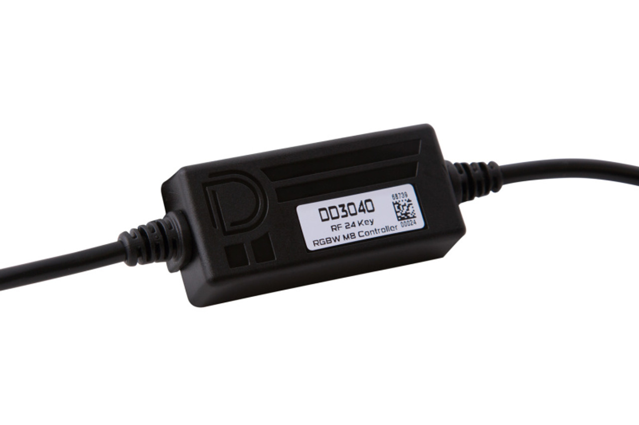 Diode Dynamics RGBW 24-Key M8 RF Controller - DD3040