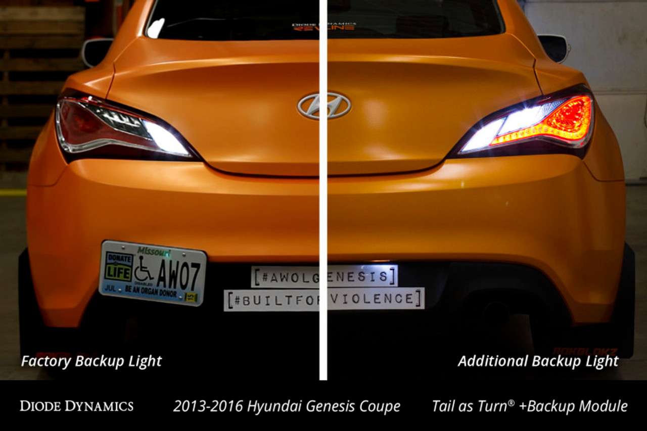 Diode Dynamics 13-16 Hyundai Genesis Coupe Tail as Turn +Backup Module (USDM) Stage 2 - DD3054