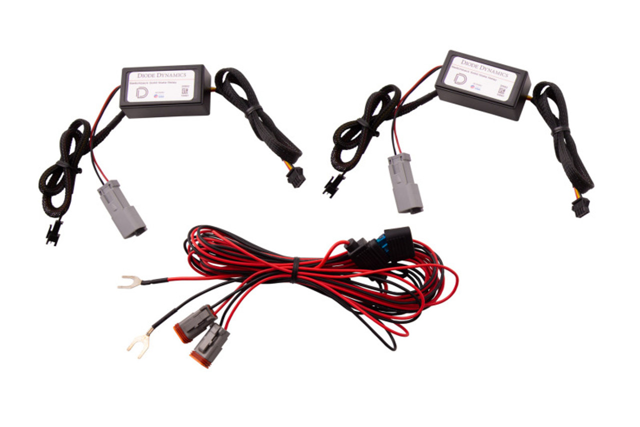 Diode Dynamics Switchback Solid-State Relay Harness (Pair) - DD3067