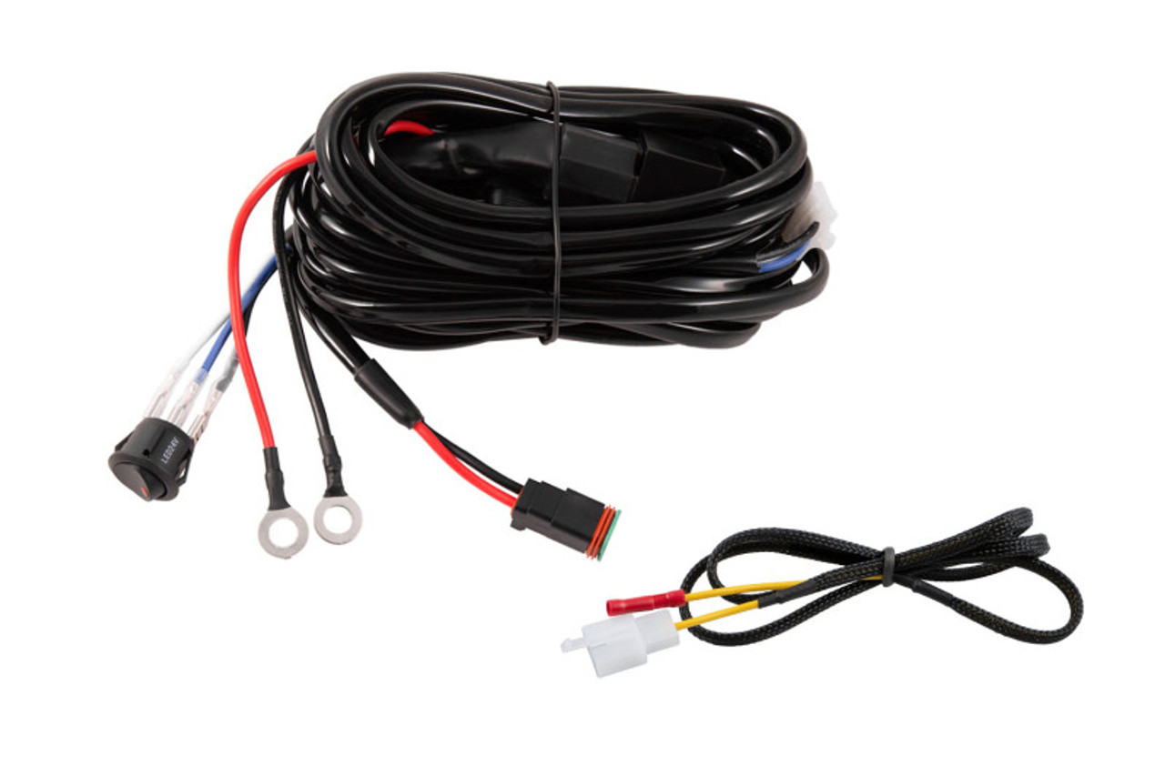 Diode Dynamics Heavy Duty (Single) Output Light Bar Wiring Harness - DD4031