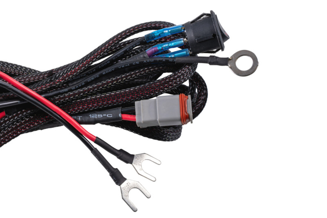 Diode Dynamics Stage Series Rock Light RGBW DT Wiring Harness - DD4143