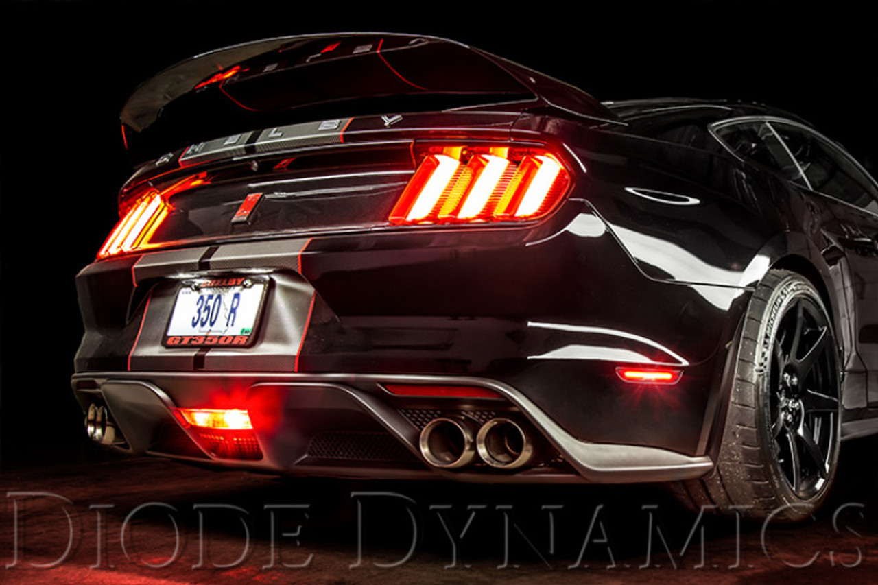 Diode Dynamics 15-21 Ford Mustang LED Sidemarkers Clear (set) - DD5002