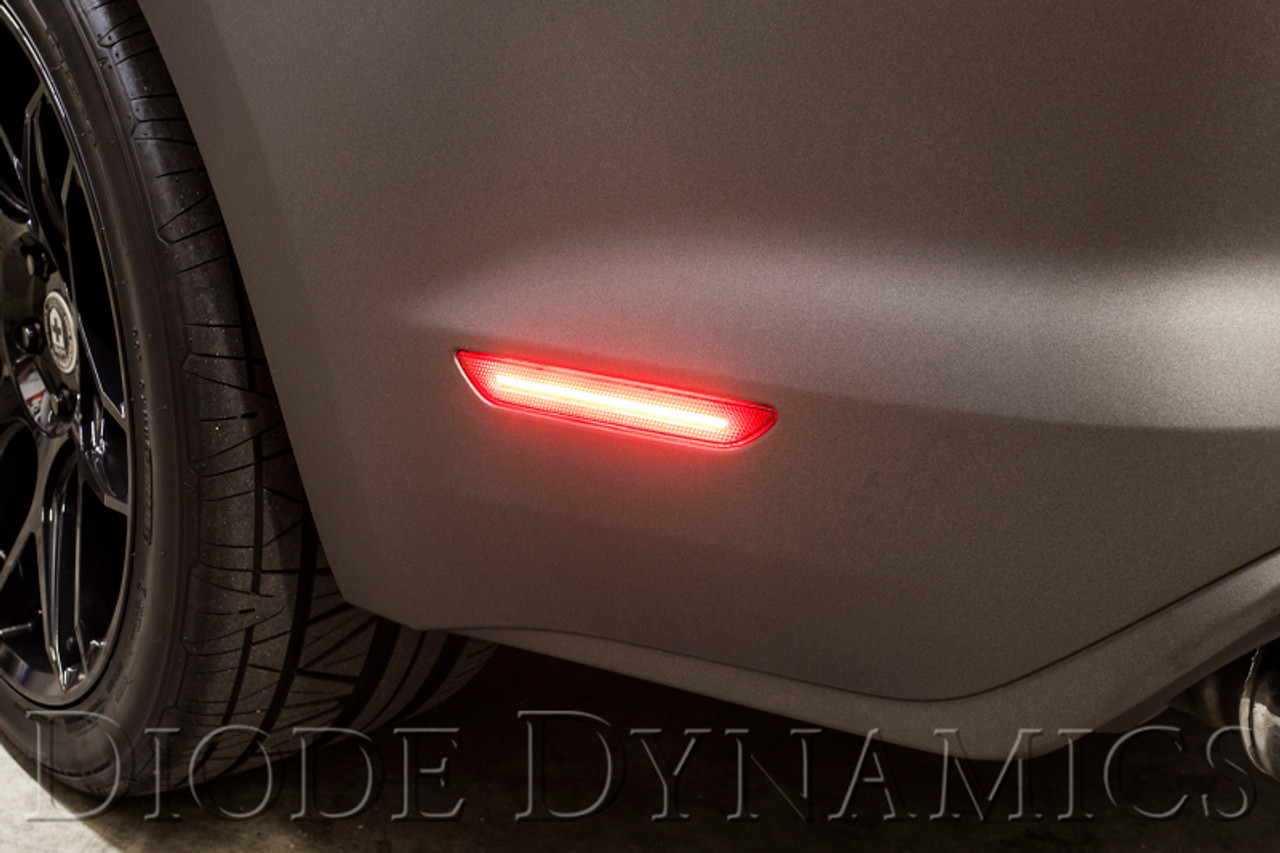 Diode Dynamics 15-21 Ford Mustang LED Sidemarkers Smoked (set) - DD5004