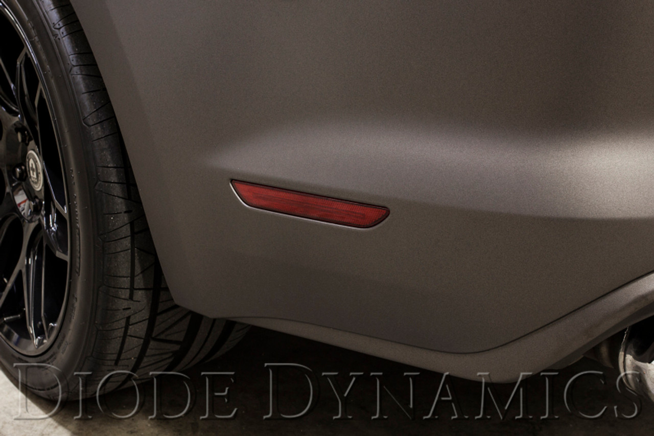 Diode Dynamics 15-21 Ford Mustang LED Sidemarkers Smoked (set) - DD5004