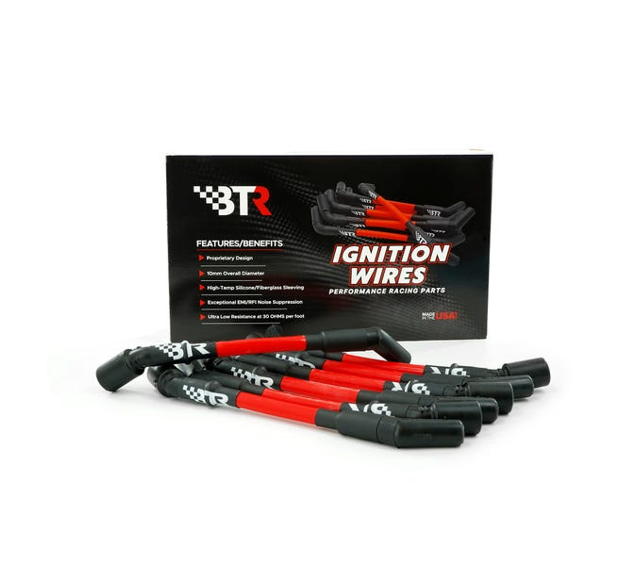 BTR Spark Plug Wires - Red - LT1 / LT4