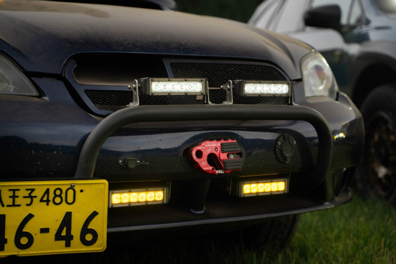 Diode Dynamics 6 In LED Light Bar Single Row Straight SS6 - Amber Wide Light Bar (Single) - DD5044S