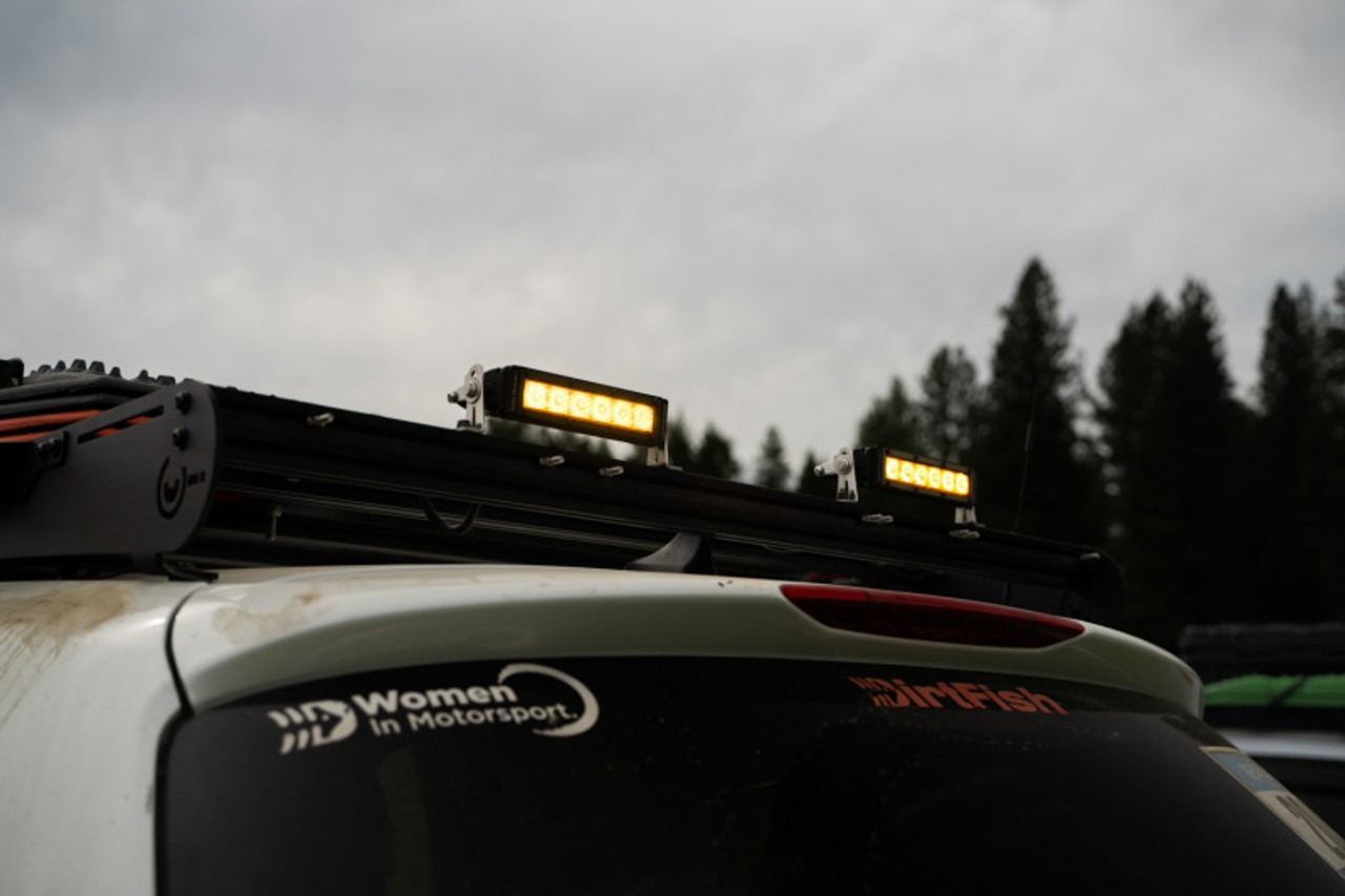 Diode Dynamics 6 In LED Light Bar Single Row Straight SS6 - Amber Wide Light Bar (Single) - DD5044S