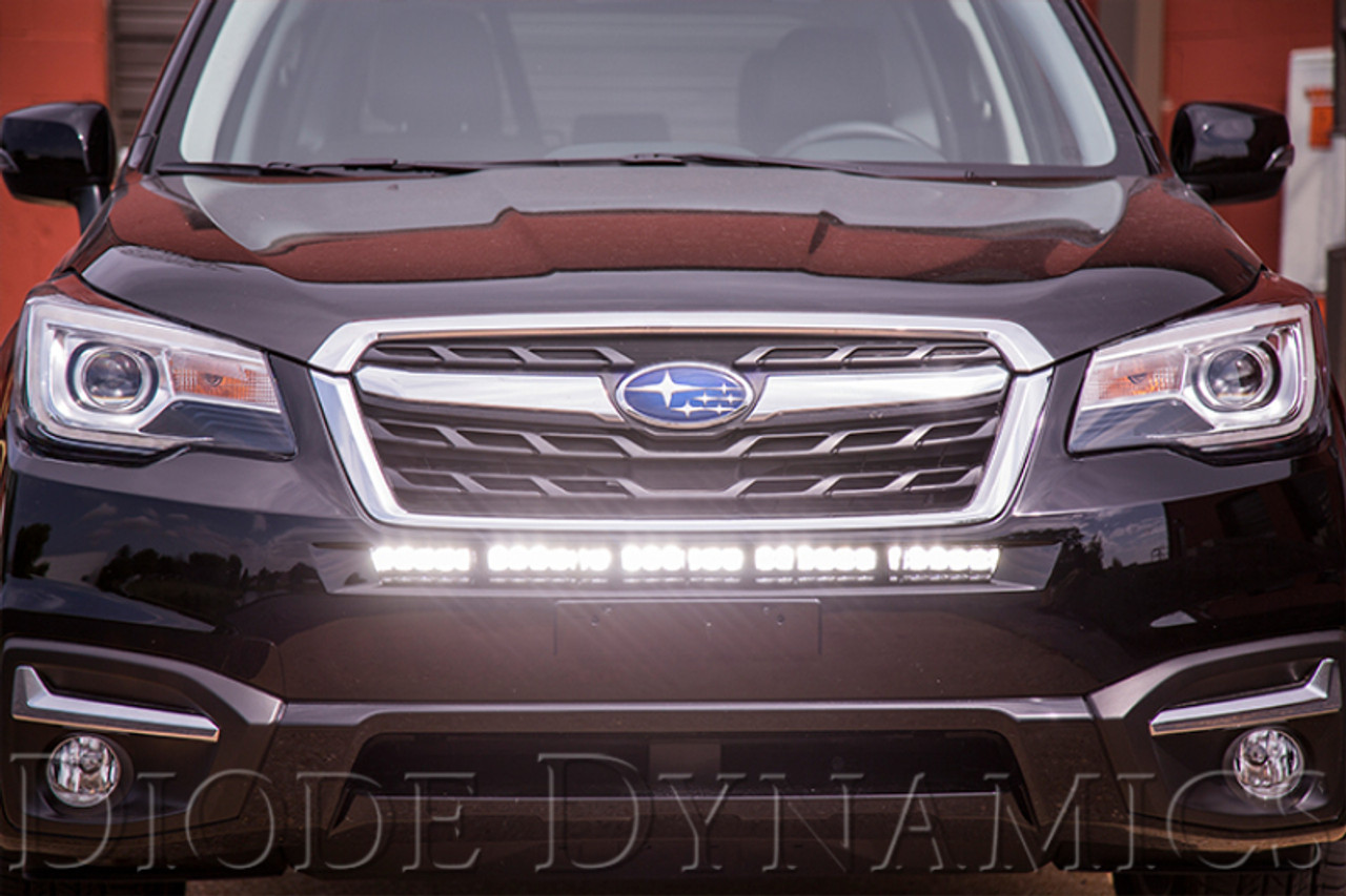 Diode Dynamics 30 In LED Light Bar Single Row Straight - Amber Combo Each Stage Series - DD5054