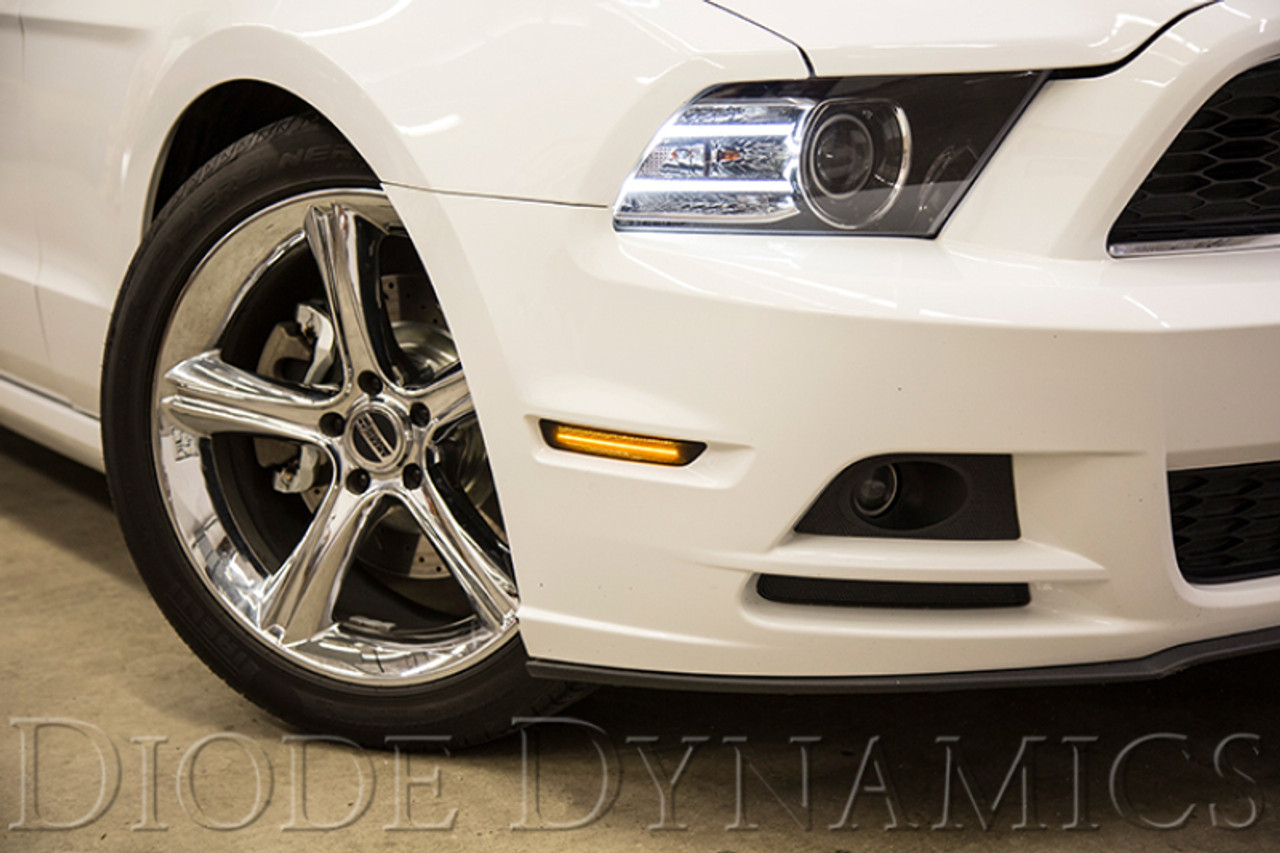 Diode Dynamics Mustang 2010 LED Sidemarkers Smoked Set - DD5060