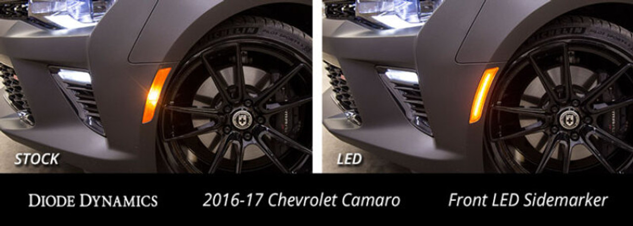 Diode Dynamics 16-21 Chevrolet Camaro LED Sidemarkers Smoked (set) - DD5063