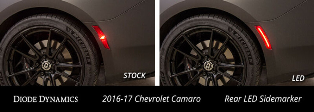 Diode Dynamics 16-21 Chevrolet Camaro LED Sidemarkers Smoked (set) - DD5063