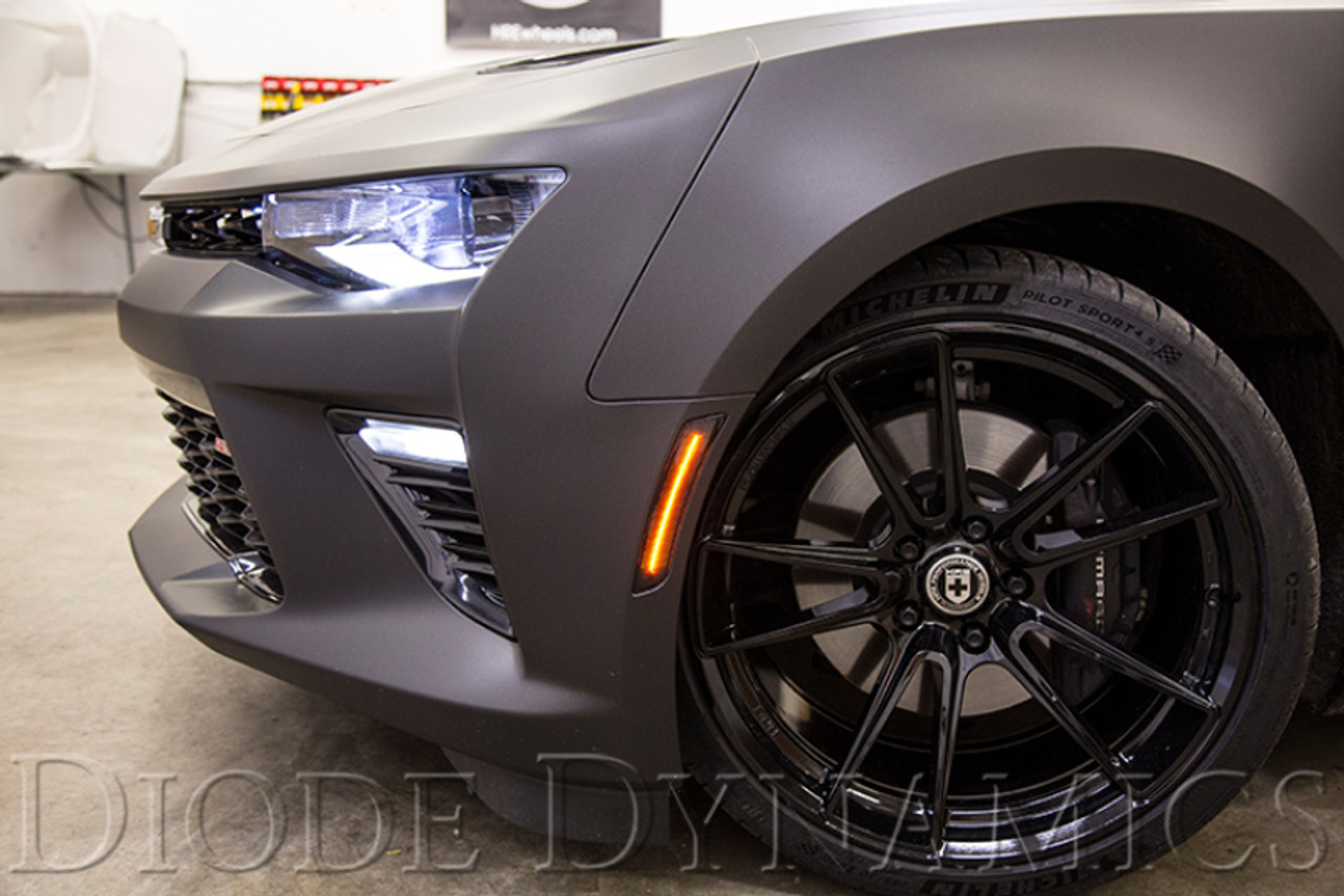 Diode Dynamics 16-21 Chevrolet Camaro LED Sidemarkers Smoked (set) - DD5063