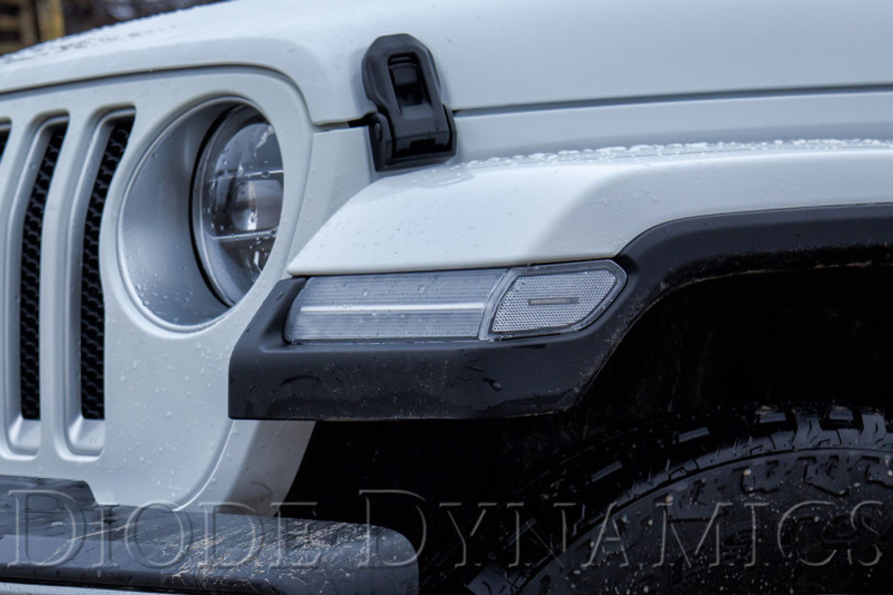 Diode Dynamics 18-21 Jeep JL Wrangler/Gladiator Sidemarkers Smoked (set) - DD5070