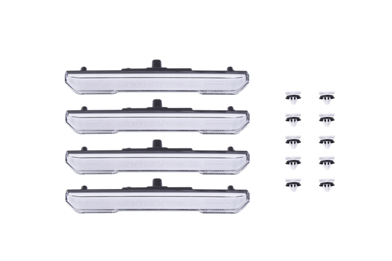 Diode Dynamics 20-21 Sierra 2500/3500 HD LED Sidemarkers Clear Set - DD5125