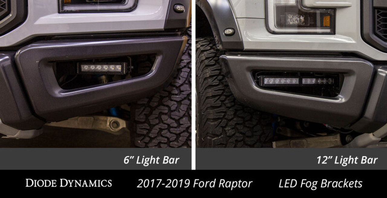 Diode Dynamics Raptor 2017 Stage Series Fog Kit Stage Series 6 In - White Driving - DD6004