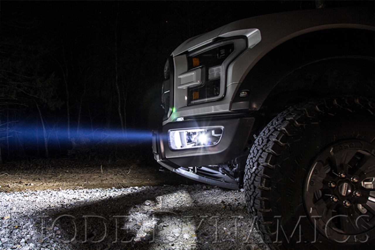 Diode Dynamics Raptor 2017 Stage Series Fog Kit Stage Series 6 In - White Wide - DD6005