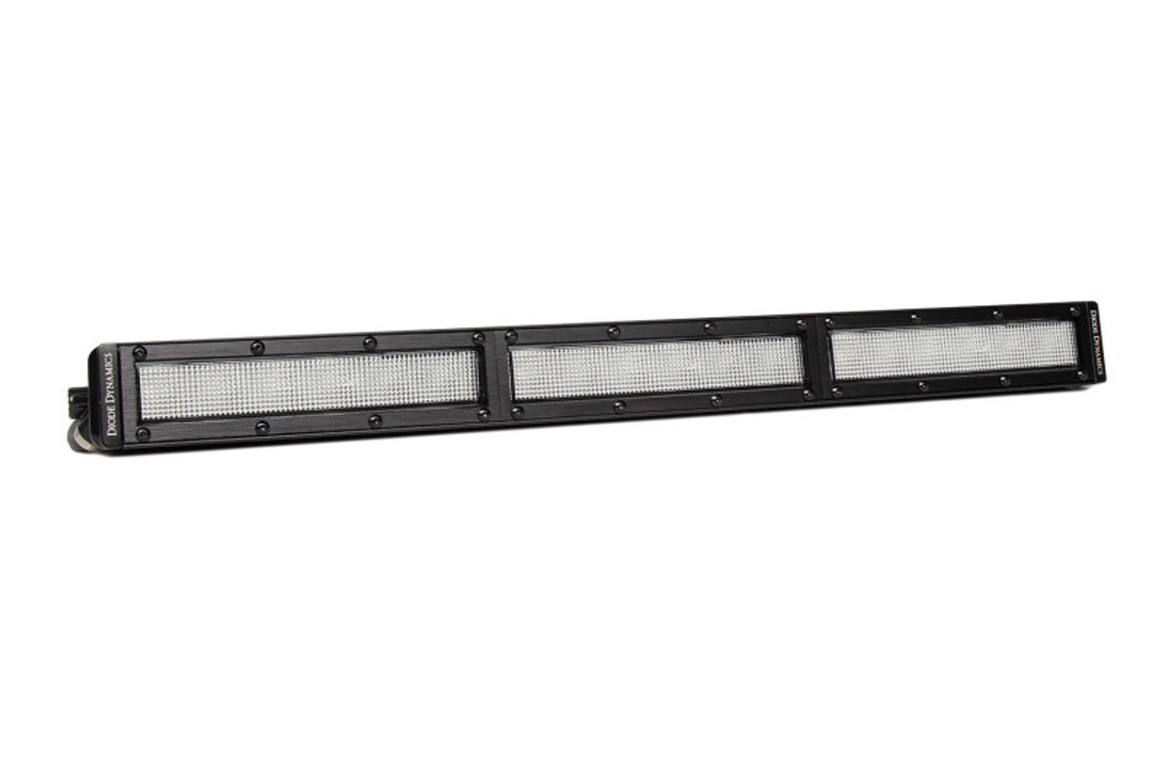 Diode Dynamics 18 In LED Light Bar Single Row Straight Clear Flood Each Stage Series - DD6034