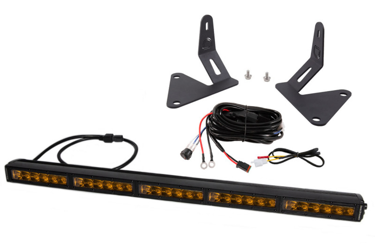 Diode Dynamics 15-Pres Colorado/Canyon Colorado/Canyon SS30 Stealth Lightbar Kit  - Amber Driving - DD6360