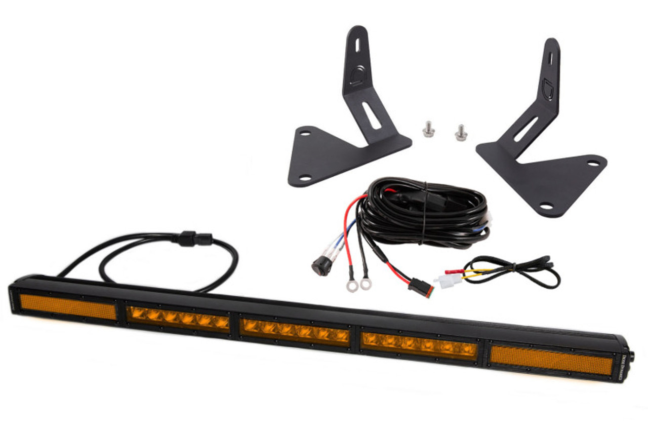 Diode Dynamics 15-Pres Colorado/Canyon Colorado/Canyon SS30 Stealth Lightbar Kit  - Amber Combo - DD6362