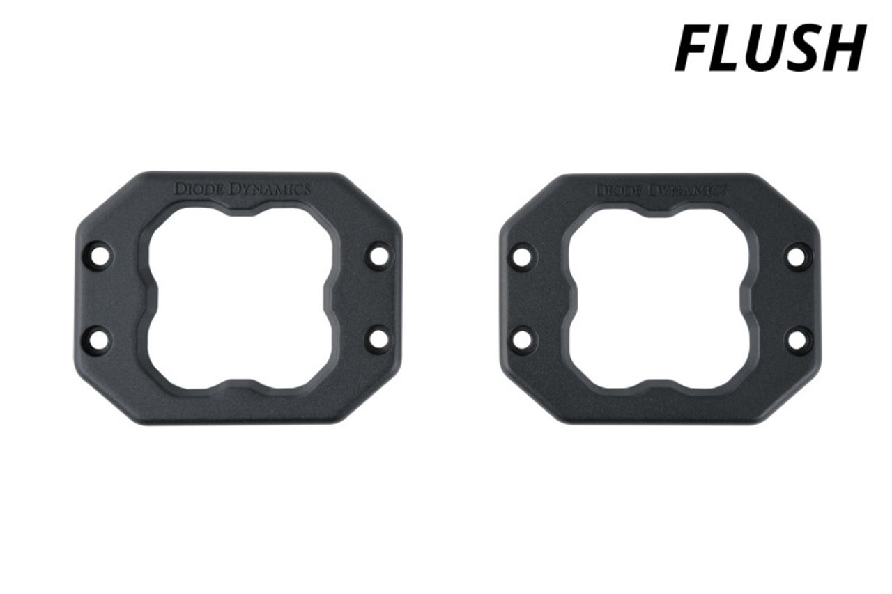 Diode Dynamics SS3 Bezel Flush Mount (Pair) - DD6370P