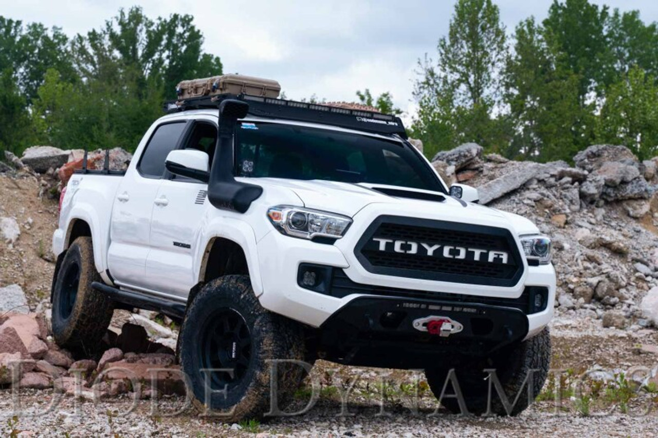 Diode Dynamics 16-21 Toyota Tacoma Sport SS3 LED Ditch Light Kit - Yellow Combo - DD6373