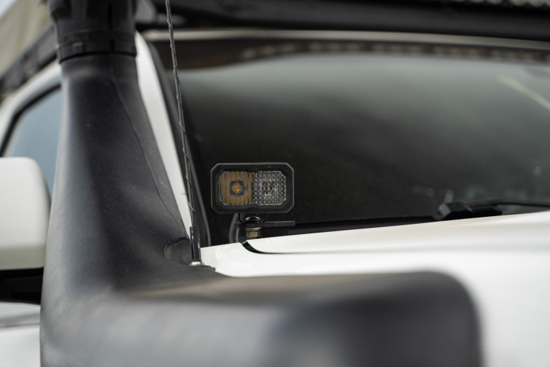 Diode Dynamics 16-21 Toyota Tacoma Pro SS3 LED Ditch Light Kit - Yellow Combo - DD6375