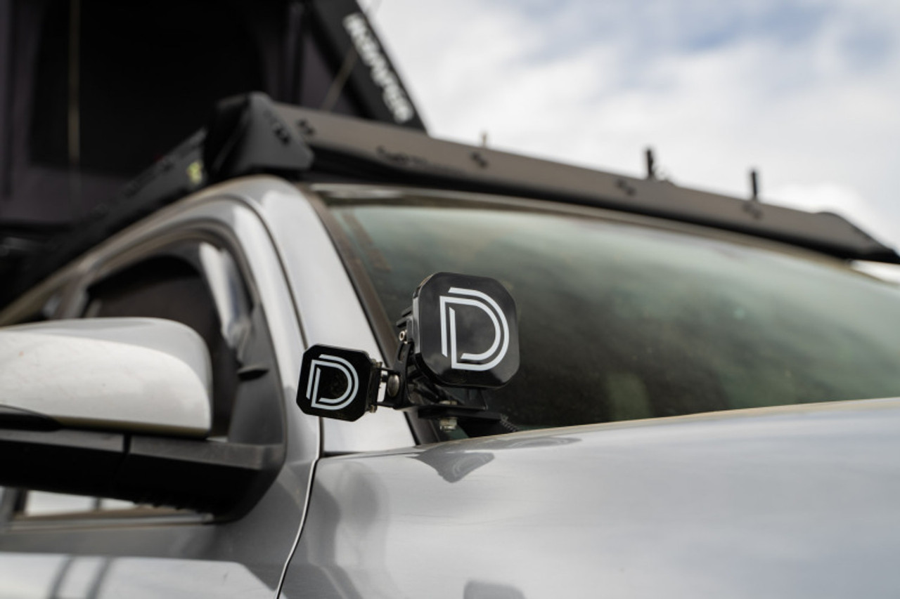 Diode Dynamics 16-21 Toyota Tacoma Stage Series 2in LED Ditch Light Kit Sport - White Combo - DD6376
