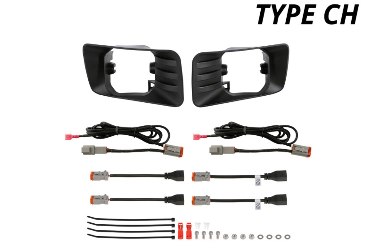 Diode Dynamics SS3 Type X Fog Light Mounting Kit - DD6380P