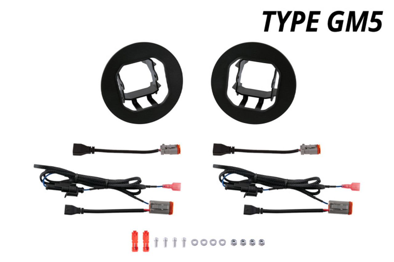 Diode Dynamics SS3 Type X Fog Light Mounting Kit - DD6380P