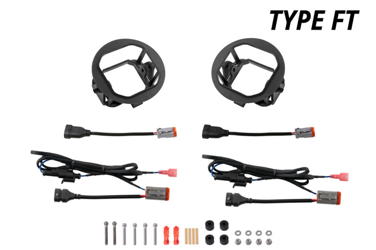 Diode Dynamics SS3 Type X Fog Light Mounting Kit - DD6380P