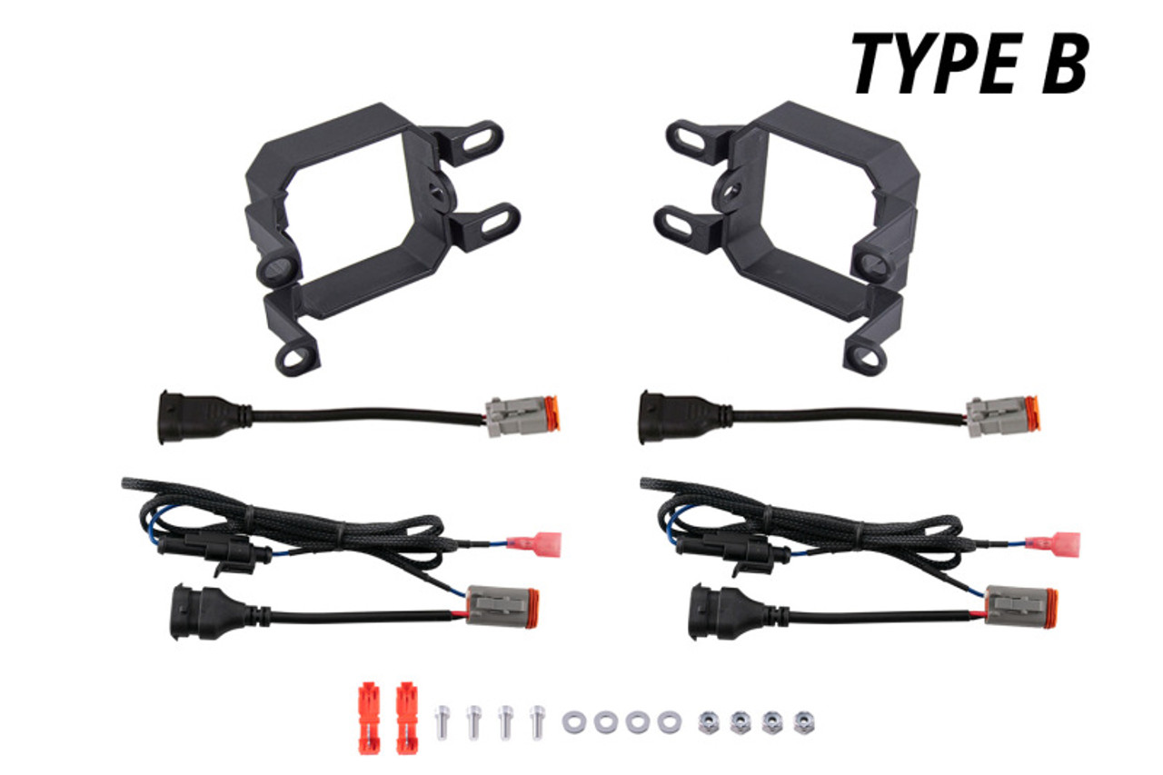 Diode Dynamics SS3 Type X Fog Light Mounting Kit - DD6380P