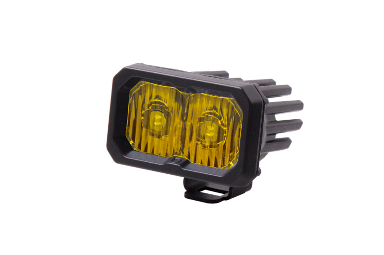 Diode Dynamics Stage Series 2 In LED Pod Sport - Yellow Driving Standard ABL Each - DD6383S
