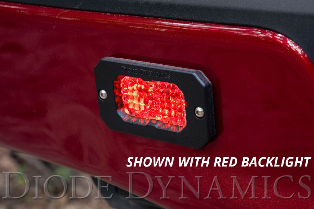 Diode Dynamics Stage Series 2 In LED Pod Sport - White Flood Flush RBL Each - DD6428S